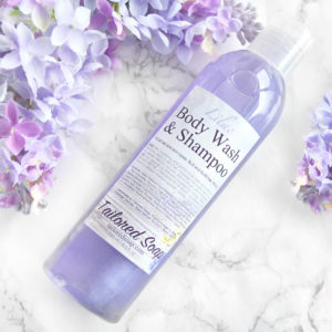 Lilac Body Wash & Shampoo by Tailored Soap