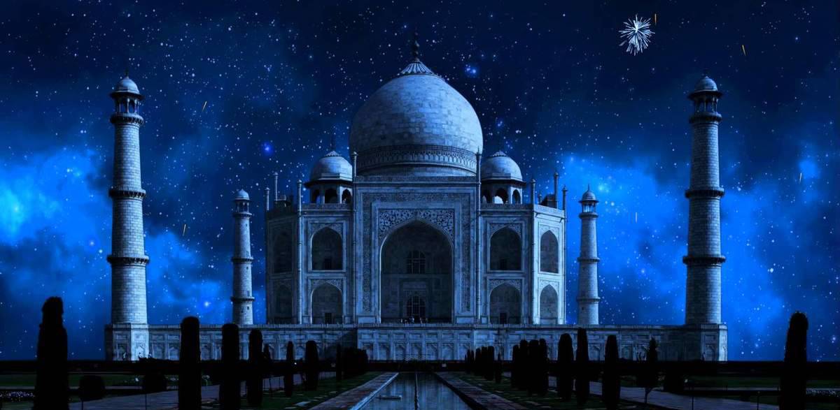 Taj Mahal Night View