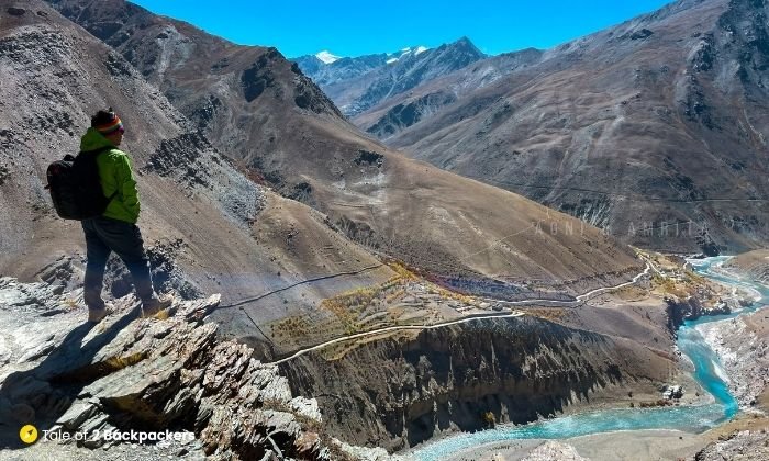 Trek from Chah to Phuktal Monastery