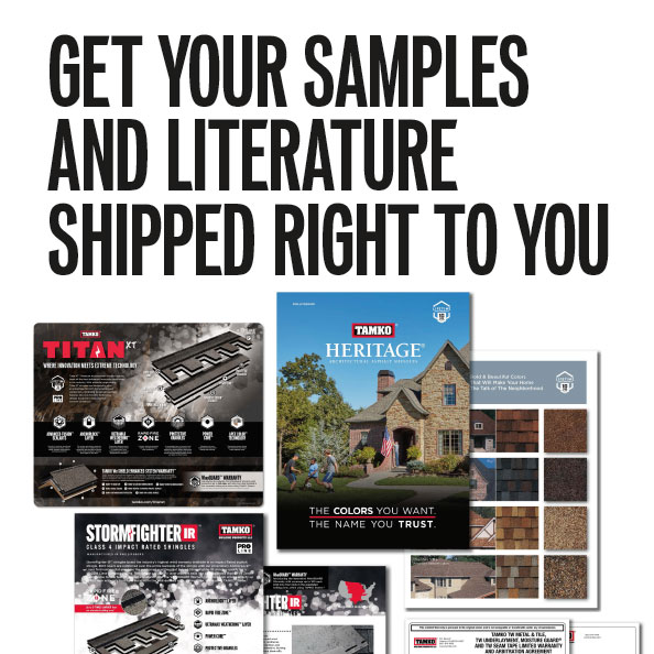 TAMKO Samples & Literature Ordering Portal (thumb)