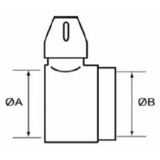 2 1/2' Instantaneous Female x 2 1/2' BSP Female Adaptor