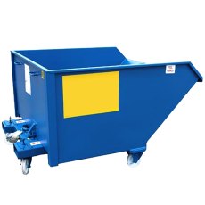 Auto Tipping Skip 1.1m³ on Castors, ATS11C