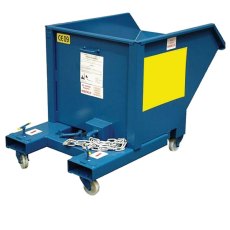 Auto Tipping Skip 0.5m³ on Castors, ATS5C