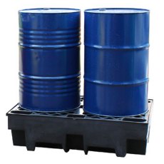 2 Drum Spill Pallet, Recycled Polythene