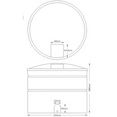 5,600 Litre Water tank, Non-Potable