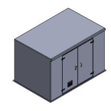 GRP Booster Set Enclosure PWH-3x2x2