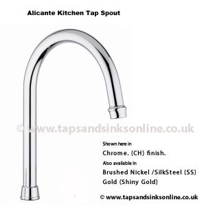 Alicante Kitchen Tap Spout 1375R