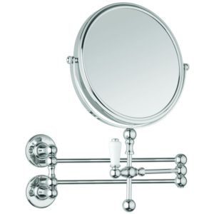 Burlington Cosmetic Wall Mirror Chrome