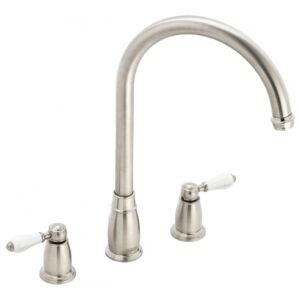 Franke Gloriana 3 Hole Sink Mixer Tap Decor Steel