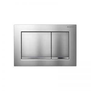 Geberit Omega30 Flush Plate Matt Chrome