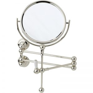 Perrin & Rowe Wall Mounted Shaving Mirror Chrome