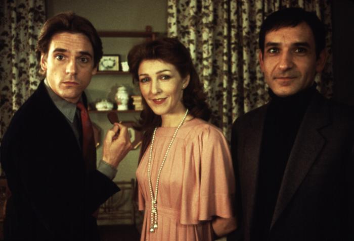 BETRAYAL, Jeremy Irons, Patricia Hodge, Ben Kingsley, 1983