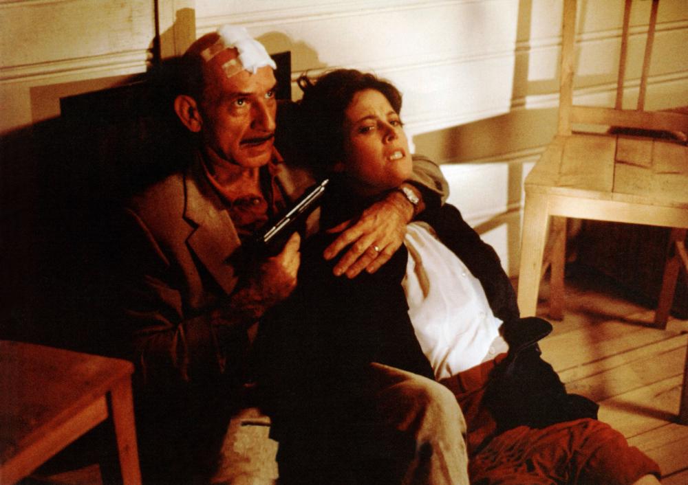 DEATH AND THE MAIDEN, from left: Ben Kingsley, Sigourney Weaver, 1994. ©Fine Line Features