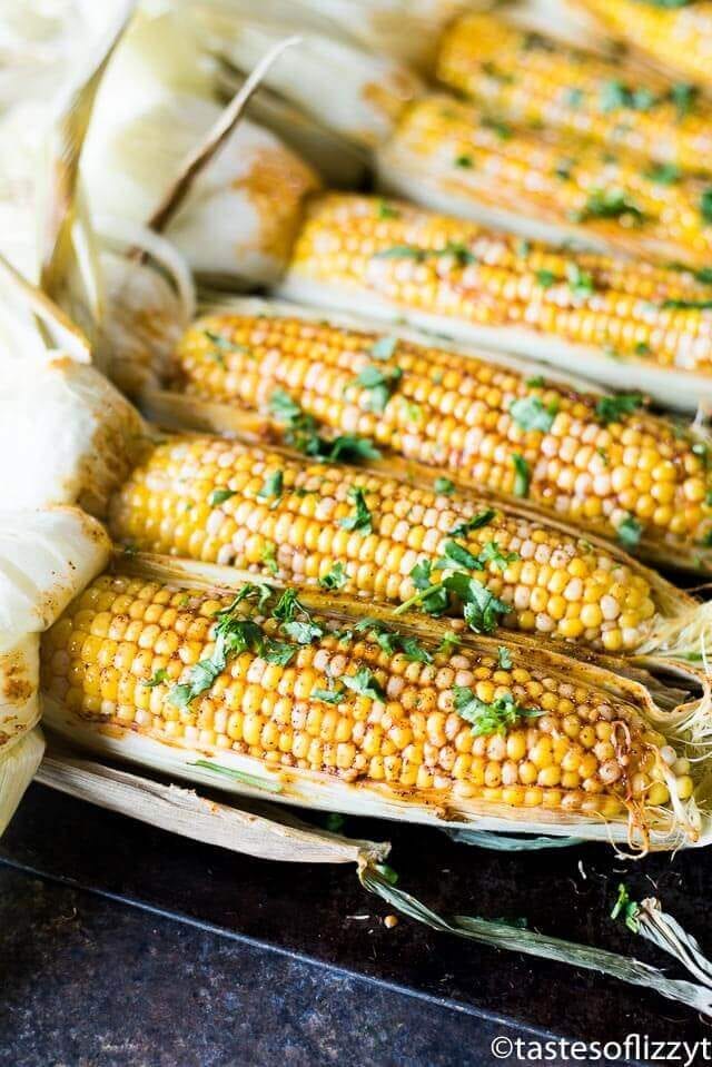 oven-roasted-corn-with-chili-butter