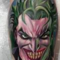 tatuaż Fantasy Łydka Joker przez Rock Ink