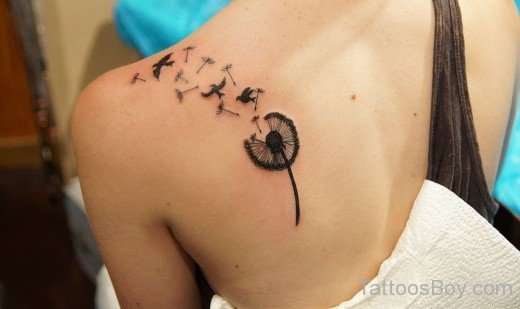 Feminine Tattoo On Back 14-TB1049