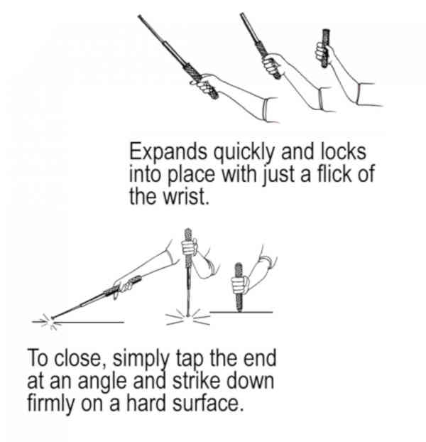 Retractable Baton Closing Instructions