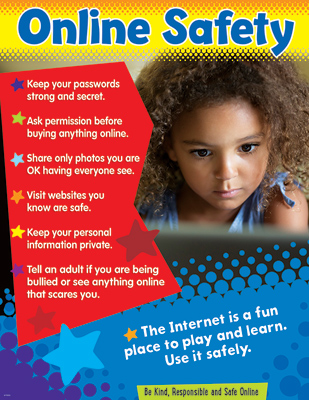 Online Safety Primary Chart : Teachers Bazaar