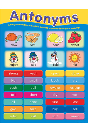 Antonyms Chart (Previous Design)