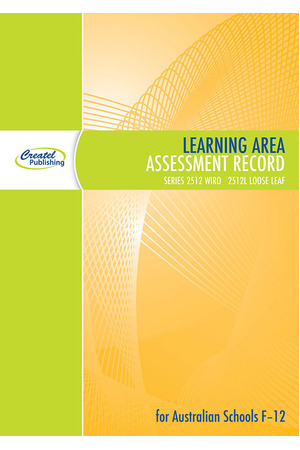 Learning Outcomes Assessment Record Book (F-12) - Loose Leaf