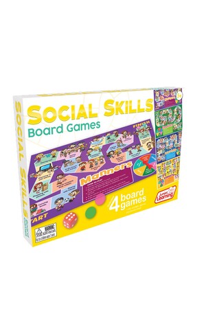 4 Social Skills Board Games