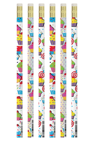 Cupcakes Pencils - Box of 100