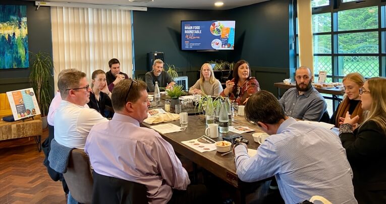 Attendees at Creed Foodservice's Brain Food roundtable event