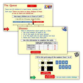 Maths starters KS2 PowerPoint with answers