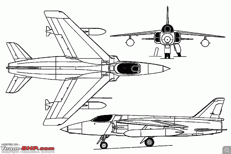 Indian Aviation - HAL Ajeet, the Folland Gnat Mk II. EDIT: 1965 war IAF documentary on page 6-2-gnat-outline.gif