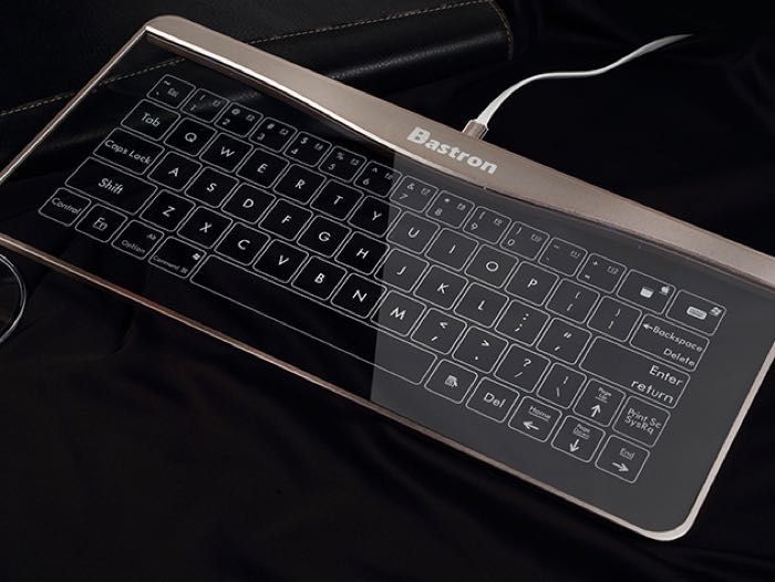 glass keyboard