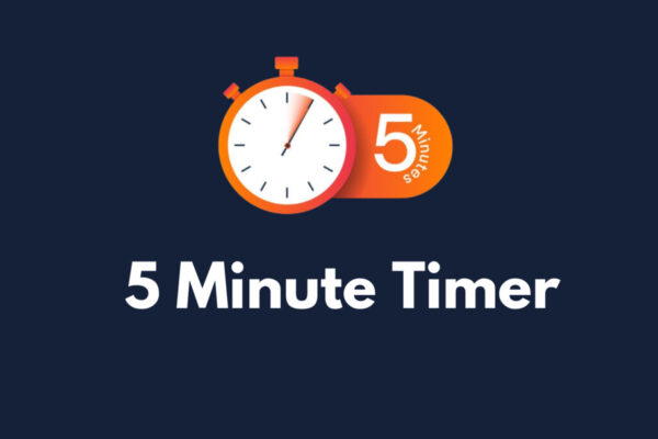 5 minute timer