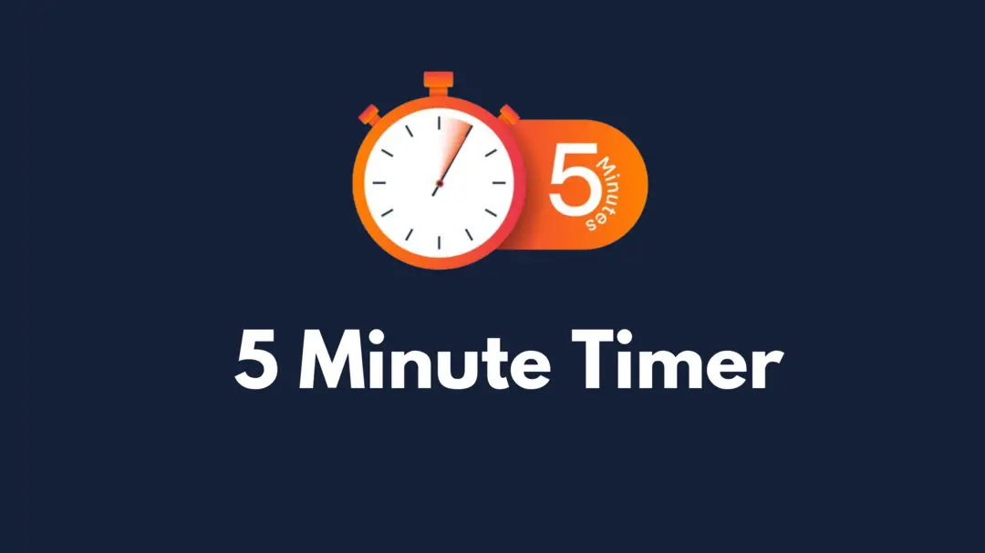 5 minute timer