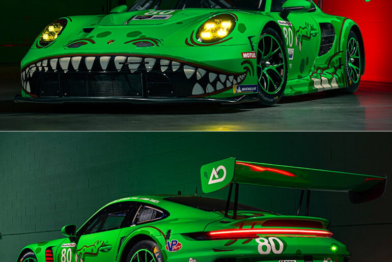 AO Racing Tackles Sebring in Porsche 911 GT3 with Rawr Livery Inspired ...