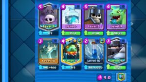 Clash Royale Arena 13 mega knight graveyard