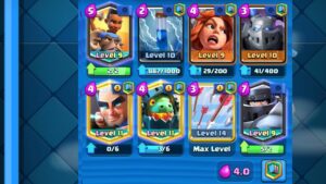 Clash Royale Arena 13 ram rider mega knight