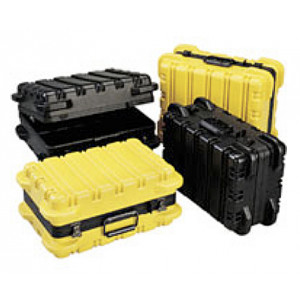 Valise polyéthylène pour optiques - Dimensions intérieures (L x l x H) mm : 430 x 280 x 200