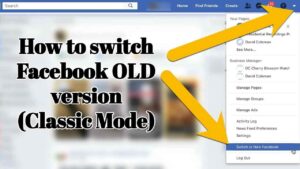 how to get facebook old version