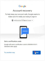 get verification code