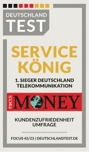 Focus Money - Servicekönig im Test Telekommunikation