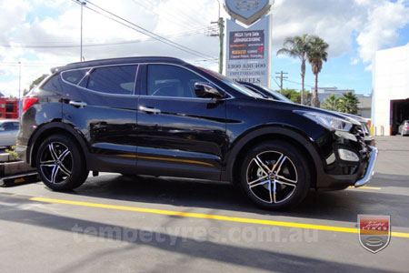 19x8.5 Incubus Fang on HYUNDAI SANTA FE