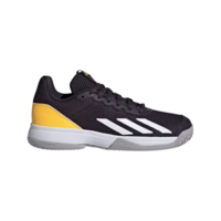 Adidas Kids Courtflash Tennis Shoes - Black/Cloud White