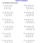 3 2 Practice Solving Systems Of Equations Algebraically Answer Key