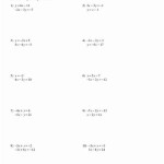 Literal Equations Worksheet Infinite Algebra 1