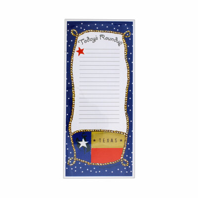 Texas Roundup Memo Pad