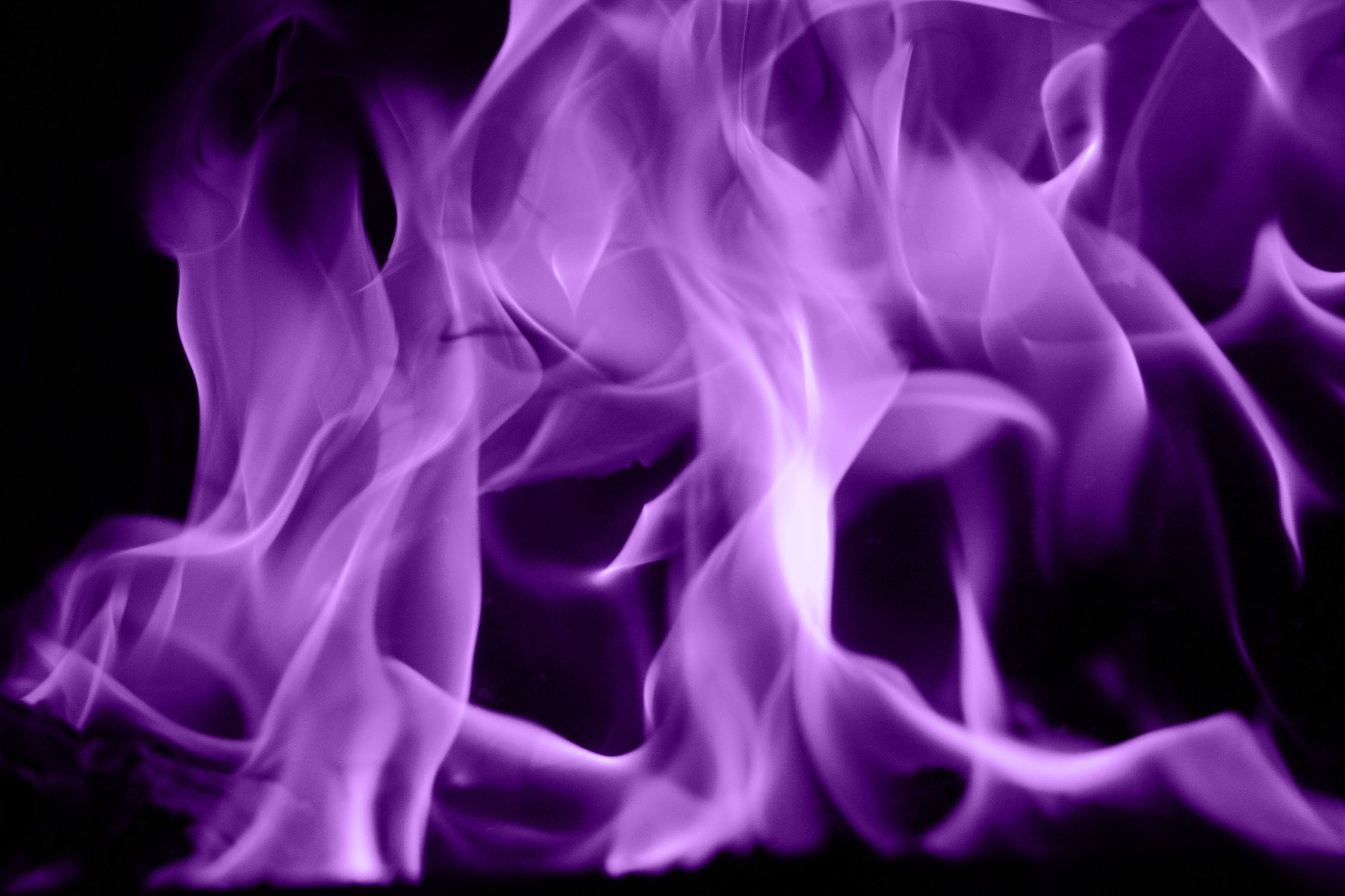 Pink heart in purple flames fire flame purple heart valentine  abstract HD wallpaper  Peakpx