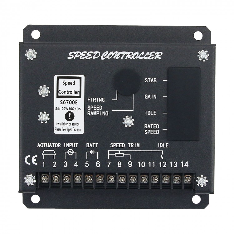 Electronic Speed Control Panel Module Controller S6700E For Cummins ...