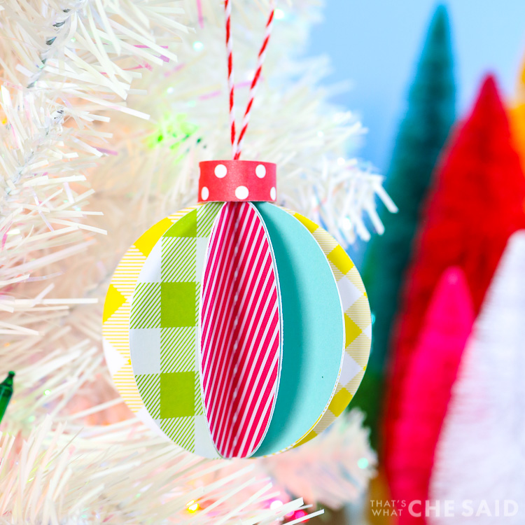 Easy 3D Paper Ornaments