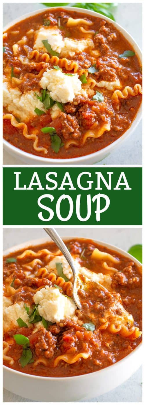 lasagna soup