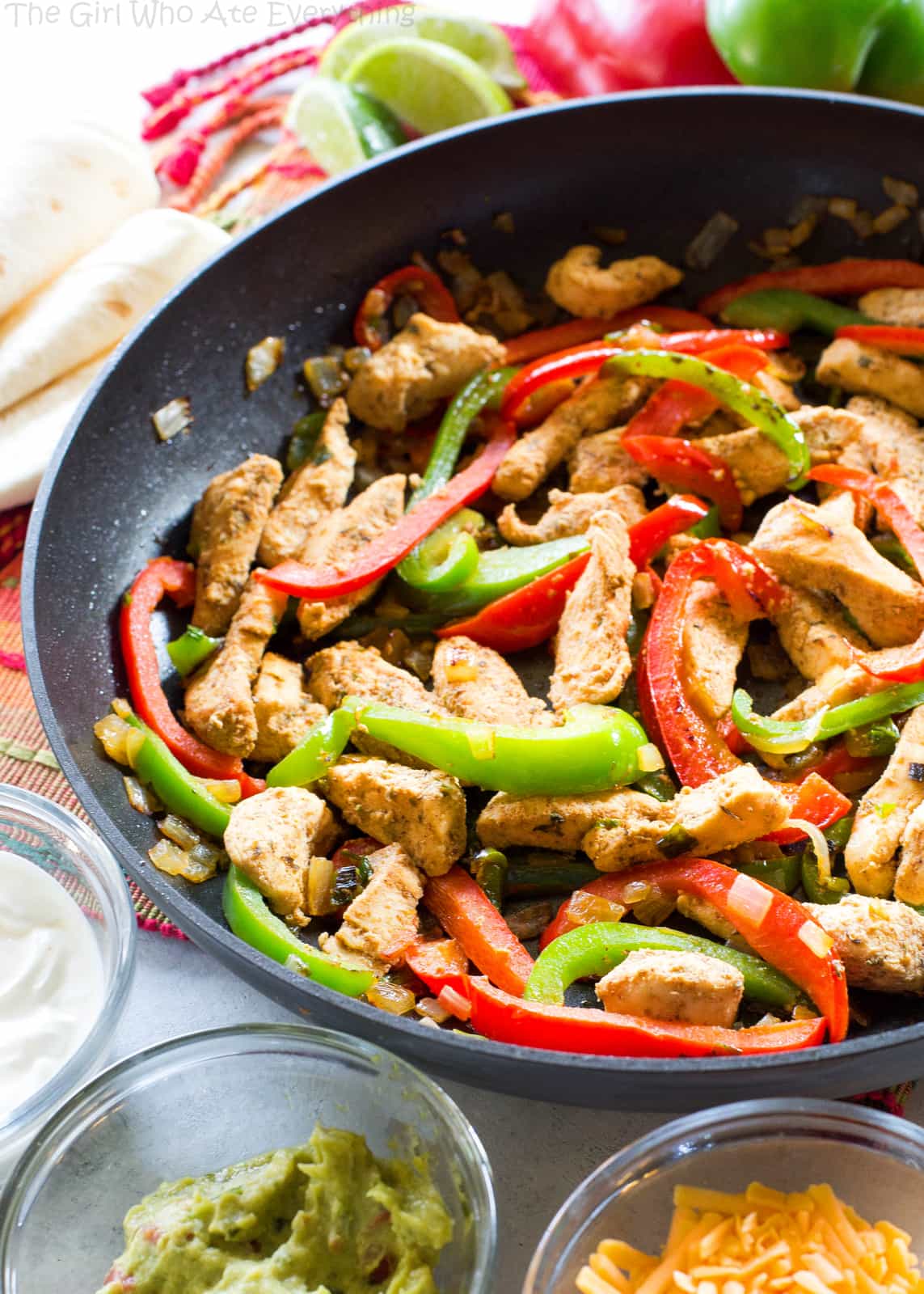 Classic Chicken Fajitas 