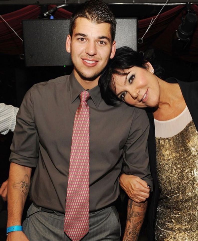 Rob is the only son of attorney Robert Kardashian and Kris Jenner